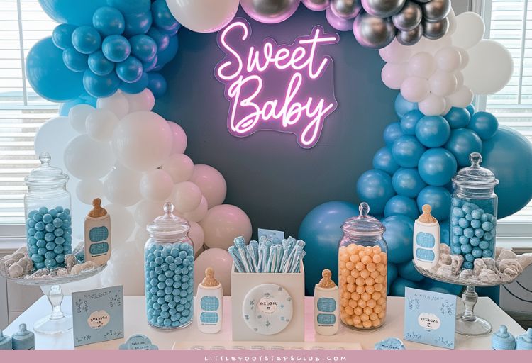 Candy Bar for Baby Shower: Cute and Delicious Ideas! 🍭🍼