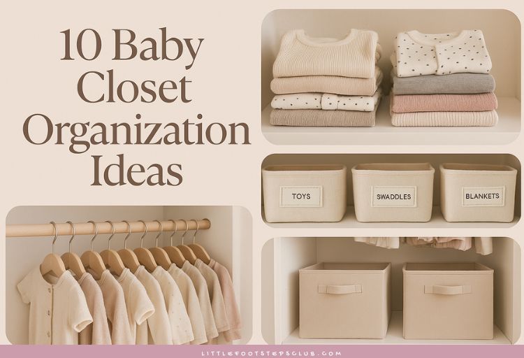 Baby Closet Goals: 10 Stylish & Smart Ideas
